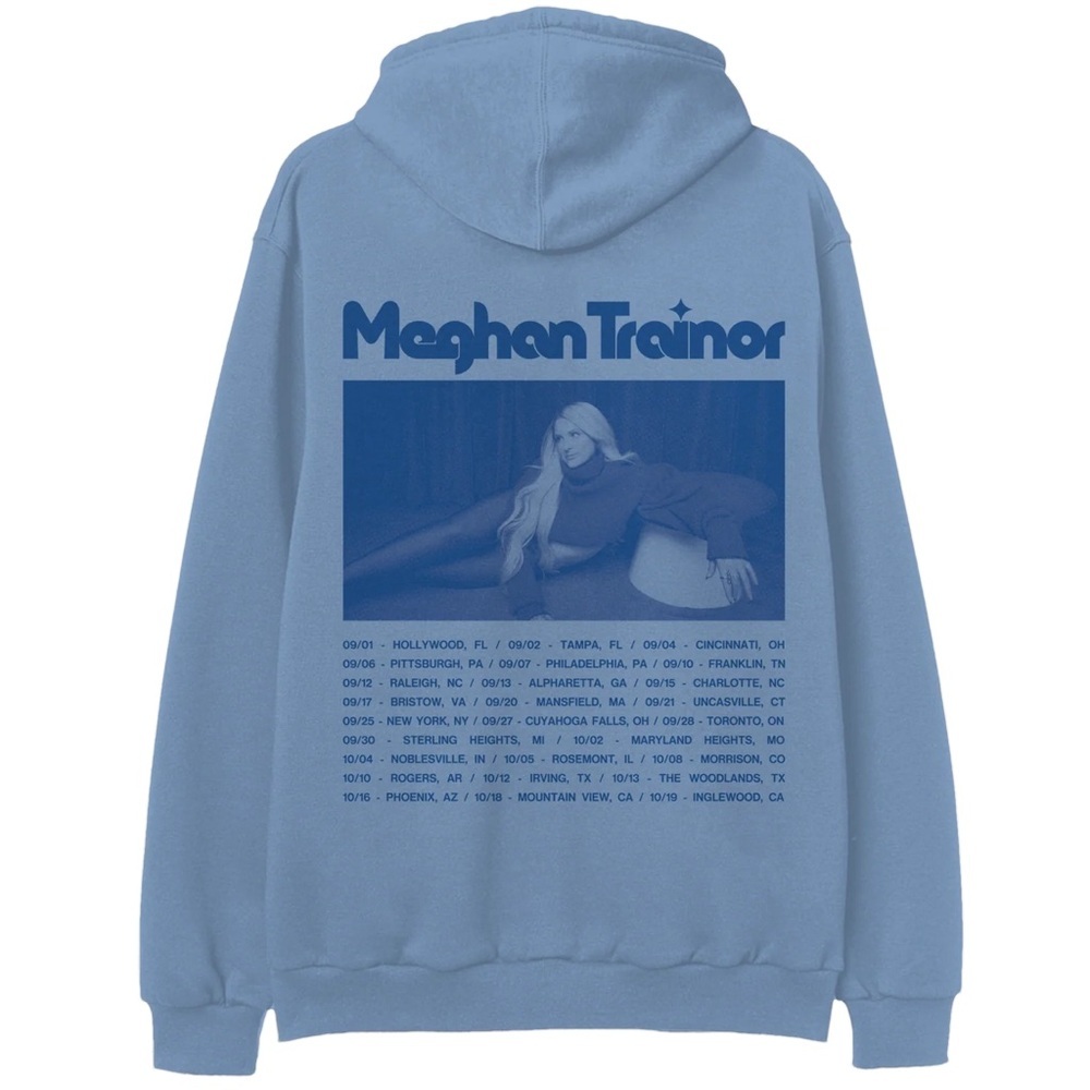 Excellent Condition Meghan Trainor Timeless Tour Merch Concert Hoodie Size: M - Picture 2 of 6